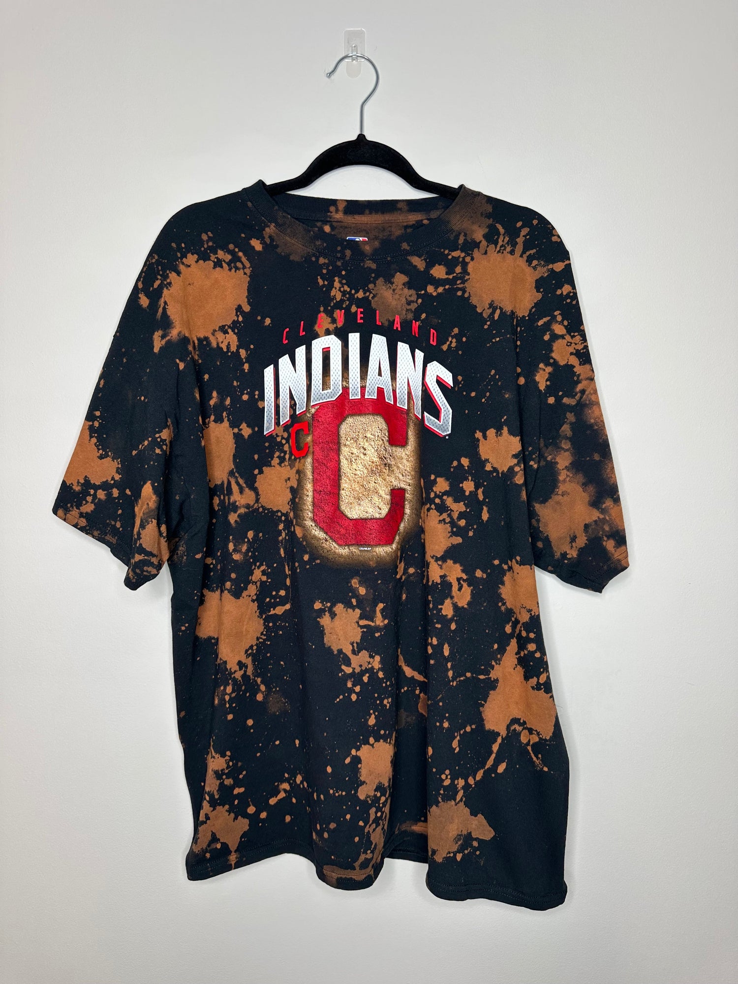 CLE Baseball T-Shirts, Upcycled & Bleached (All sizes)