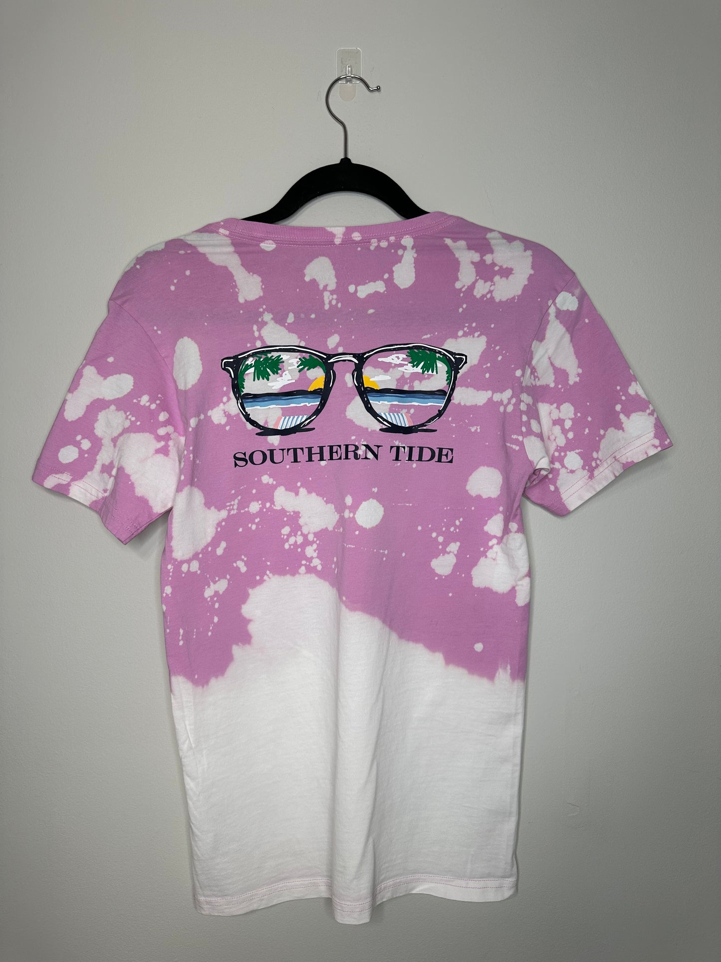 XXS Southern Tide, Upcycled, Bleached T-Shirt