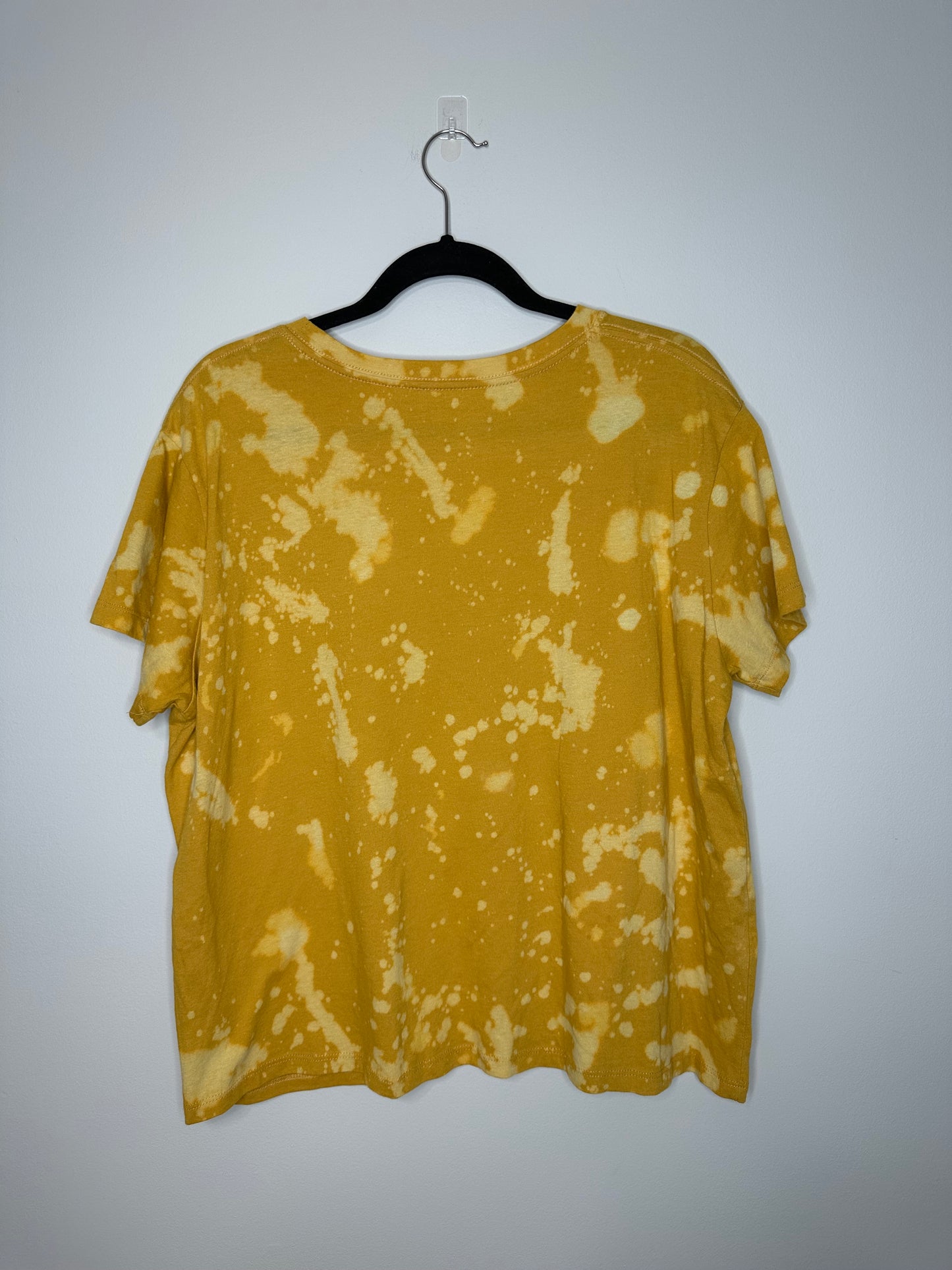 2XL Cactus, Upcycled, Bleached T-Shirt