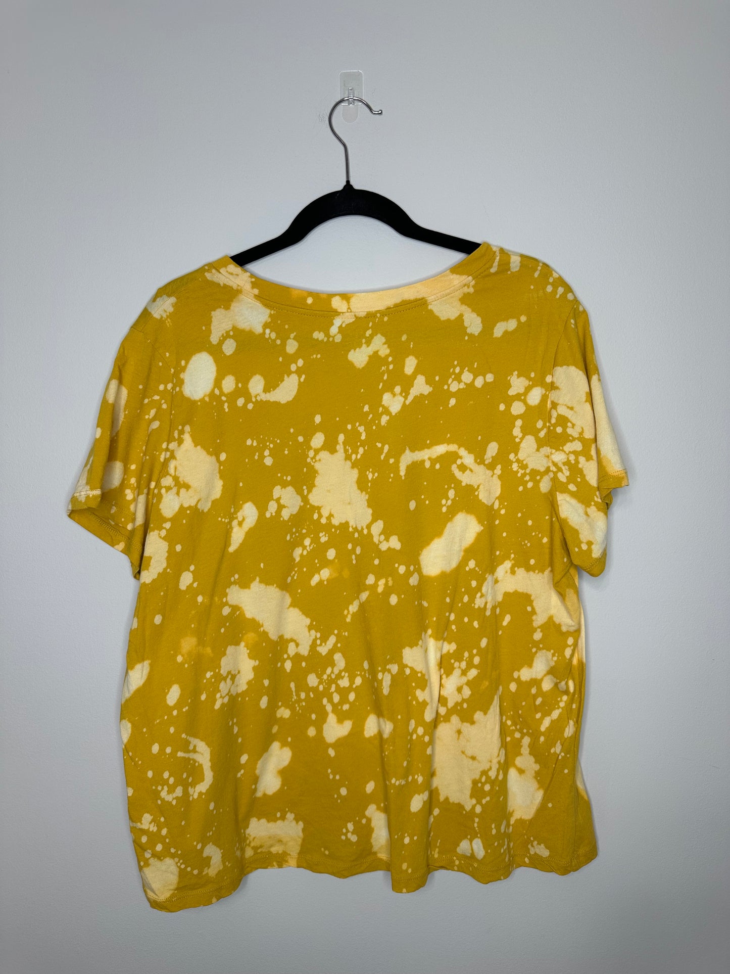 1X Camping, Upcycled, Bleached T-Shirt