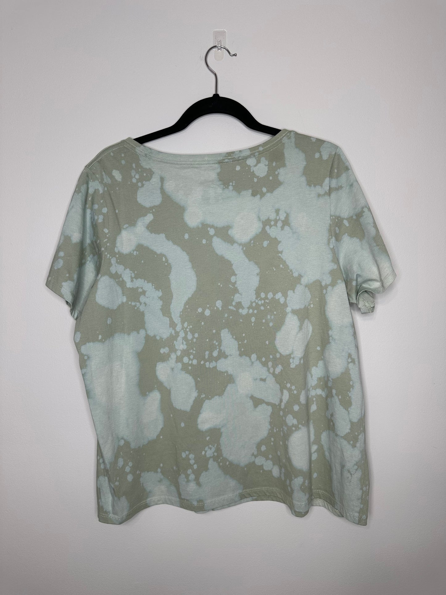 1X Worry Less, Upcycled, Bleached T-Shirt